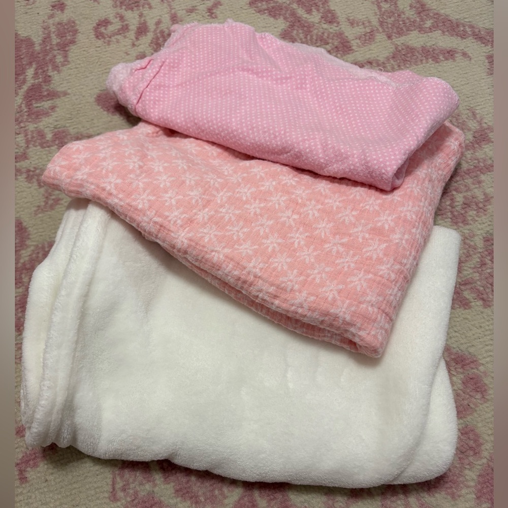 Baby Girl Blanket Bundle